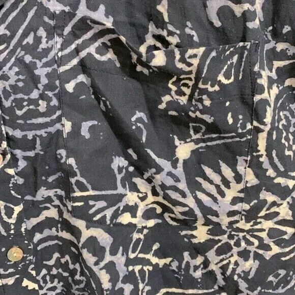 Christian Siriano Linen Blend Button Shirt NWOT - Picture 5 of 6